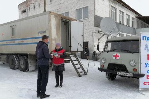 передвижка в с. Голуметь