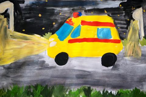 Анастасия Ильиных, г. Иркутск. 1 место в группе 7-10 лет